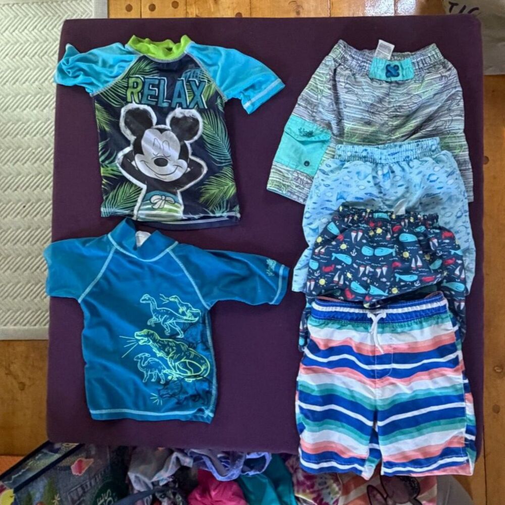 Boys’ Swimwear Bundle — 6 Pieces